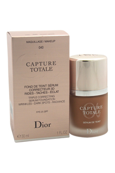 Capture Totale Triple Correcting Serum Foundation SPF 25 # - 040 Honey Beige by Christian Dior for Women - 1 oz Foundation